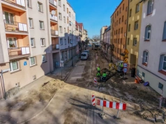 Prace na ul. Drzymały w Chojnicach wznowione. Najpierw infrastruktura podziemna