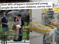 Japonia: pomimo katastrofalnej dzietności, ponad 60% młodych singli nie chce mieć dzieci 