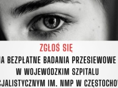 Nie przegap! Częstochowa walczy z jaskrą – bezpłatne badania dla mieszkańców!