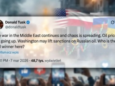 Nowy antyamerykański wpis Donalda Tuska w serwisie X. Internauci punktują hipokryzję premiera