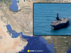 Atak drona w Dubaju. Dym nad wieżowcem