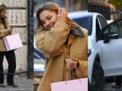 Zabiegana Małgorzata Socha drepcze w ciżemkach za 4,5 TYSIĄCA do wartego PÓŁ MILIONA mercedesa. Powiało luksusem? (ZDJĘCIA)