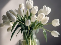 ​Kwiatowa "lemoniada" i ukośne cięcie. Niezawodne sposoby na świeży bukiet w wazonie