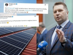 Namaszczony przez prezesa Czarnek skrytykował "OZE, sr-OZE", chociaż sam ma fotowoltaikę w domu