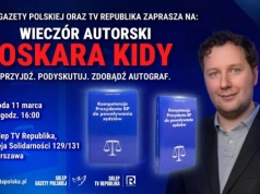 Spotkanie autorskie z Oskarem Kidą! Rozmowa o prawie i szansa na autograf w Sklepie TV Republika