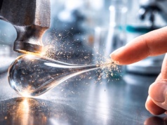 Szkło kpi z fizyki. Pęka od muśnięcia, ale niestraszny mu młotek