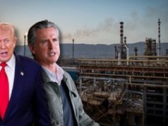 Cena ropy w górę. Gubernator Kalifornii wypomina Trumpowi wpis z 2013 r.
