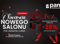 Wielkie otwarcie salonu Pan Materac w C.H. Skende Shopping!