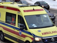 Wypadek na S7. Strażacy wyjechali na interwencję. W ich wóz wjechał samochód