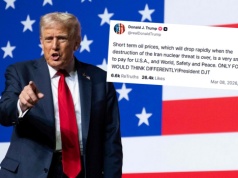 Donald Trump uważa, że wzrost cen ropy to niska cena za pokój na świecie 