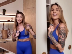 Mieszkanie Gilon robi wrażenie. Z takich rozwiązań skorzystała. "Za ścianą z litego drewna kryje się..."