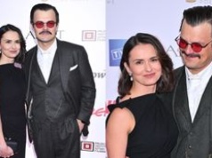 RZADKI WIDOK: Dawid Ogrodnik posyła uśmiechy na gali Orłów w towarzystwie ŻONY (ZDJĘCIA)