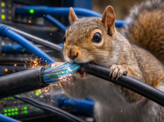 Wiewiórka odcięła internet w urzędach w Ohio