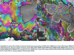 Ogromna utrata pokrywy lodu odkryta dzięki danym z komercyjnych satelitów radarowych