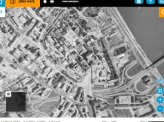 Fotoszkic na podstawie zdjęć z 1951 r. w stołecznym geoportalu