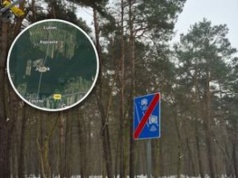 Odcinkowy pomiar w środku parku narodowego. Już ruszył