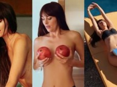 Schowana za granatami Dakota Johnson reklamuje bieliznę (ZDJĘCIA)