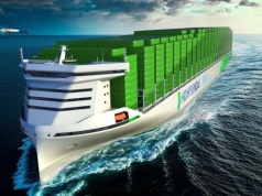 Pierwszy na świecie kontenerowiec z napędem atomowym? Potężny statek