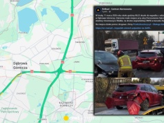 Karambol na Górnym Śląsku. Zderzyło się sześć pojazdów