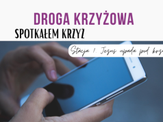 Stacja siódma: Jezus upada pod krzyżem  