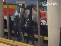 Zdewastowali metro na Wawrzyszewie i wpadli. Zatrzymano czterech obywateli Hiszpanii