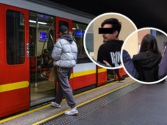 Akcja w metrze. Sparaliżowali ruch, podano narodowość zatrzymanych