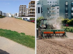 Koniec ze słynnym polem między blokami. Teren wykupił deweloper, staną tam kolejne bloki