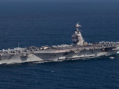 Lotniskowiec USA na Bliskim Wschodzie walczył z pożarem. Są ranni