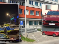 Kierowca stracił auto warte 150 tys. zł. Mustang GT stanie się... radiowozem