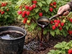Wzmocnij maliny w marcu tym specyfikiem. Owoców nie przejesz!