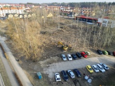 Kolejna wycinka drzew w Olsztynie. Przy ul. Witosa powstanie nowa siedziba CBZC