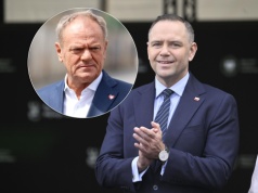 Nawrocki uderzył w Tuska i zaskoczył słowami o Merzu. Na sali padło: „Hańba!”