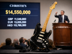 Legendarny „Czarny Strat” Pink Floyd sprzedany. Cena powala z nóg!