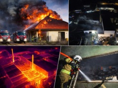 Niespokojny piątek trzynastego marca. Pracowita noc wielkopolskich strażaków