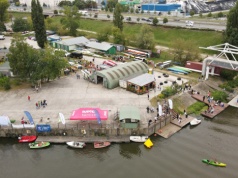 Warszawskie Centrum Sportów Wodnych w Porcie Żerańskim. Do przygotowania inwestycji pozostało 9 miesięcy