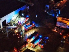 Pożar zakładu mięsnego (ZDJĘCIA)