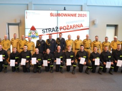 POZNAŃ: Ślubowanie nowo przyjętych funkcjonariuszy