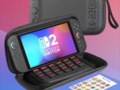 Etui do konsoli Nintendo Switch 2 HSIEHMIEN Slim ze slotami na gry za 22 zł w Amazon PL