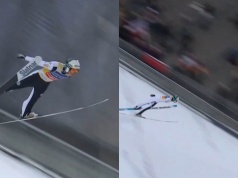 Katastrofa lidera PŚ w Oslo. Zobacz fatalny skok Prevca