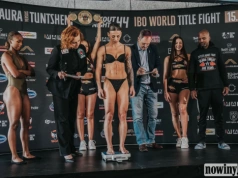 Ważenie przed walką o mistrzostwo świata w Łaźni Moszczenica. Laura Grzyb w niedzielę powalczy o pas International Boxing Organization