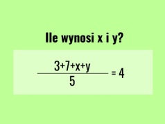 Zagadka dnia. Jedno równanie i mała pułapka. Tylko uważni dochodzą do poprawnej odpowiedzi