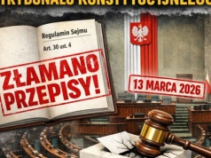 Sejm NIEZGODNIE Z PRAWEM powołał sędziów Trybunału Konstytucyjnego!