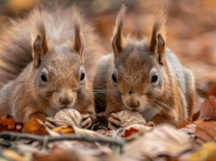 Prof. Krauze-Gryz: wiewiórki potrafią oszukiwać rywali i zdarza się im nawet kanibalizm