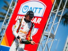 Indy NXT: Tymek Kucharczyk po raz drugi na podium w drugim wyścigu sezonu!