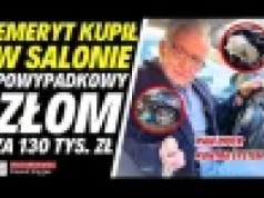 Emeryt kupił w salonie powypadkowy złom. Stracił 130 tys. zł. Winnych brak