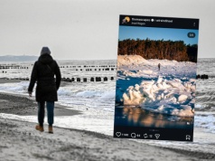 To nie Arktyka, tylko Bałtyk. Niezwykłe zjawisko przyciąga turystów. Wkrótce może zniknąć