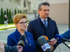 Konferencja prasowa posłanki Urszuli Augustyn ws. SAFE (ZDJĘCIA)