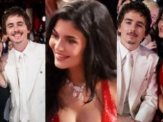 Niezręczne przywitanie Kylie Jenner z siostrą Timothée Chalameta na Oscarach. "Wygląda, jakby zobaczyła ją pierwszy raz w życiu"