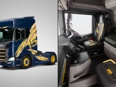 Limitowana wersja na krótkiej ramie i wąskich kołach – Scania 460R „Japan 15”