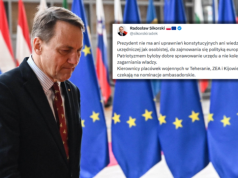 Radosław Sikorski uderza w prezydenta. "Nie ma uprawnień ani wiedzy"